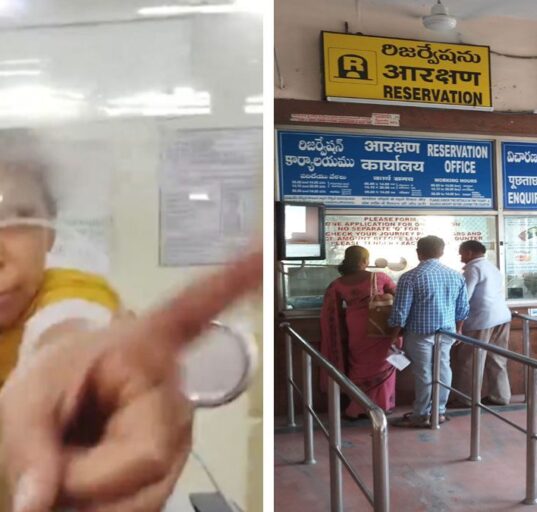 Video Exposes Alleged Tatkal Ticket Corruption at Railway Counter