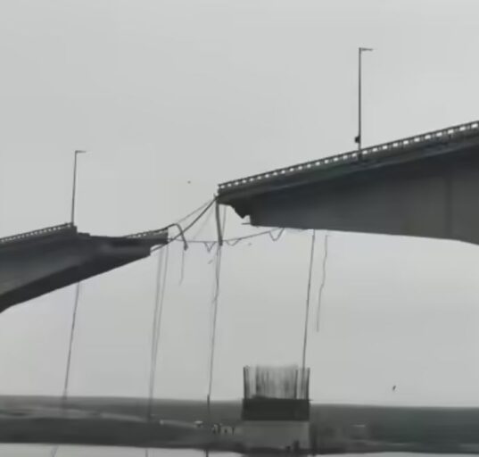 Vikramshila Setu Bridge Section Collapses into Ganga River
