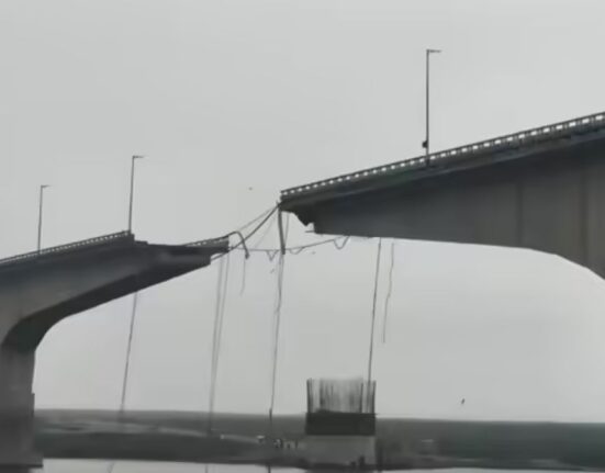 Vikramshila Setu Bridge Section Collapses into Ganga River