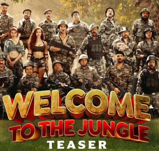 Welcome to the Jungle Teaser Reunites Bollywood Comedy Stars