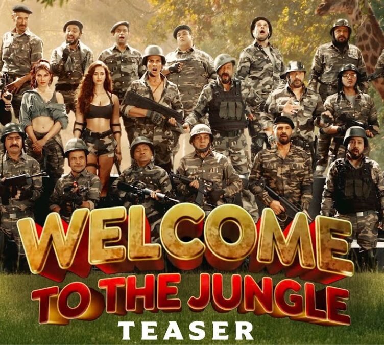 Welcome to the Jungle Teaser Reunites Bollywood Comedy Stars